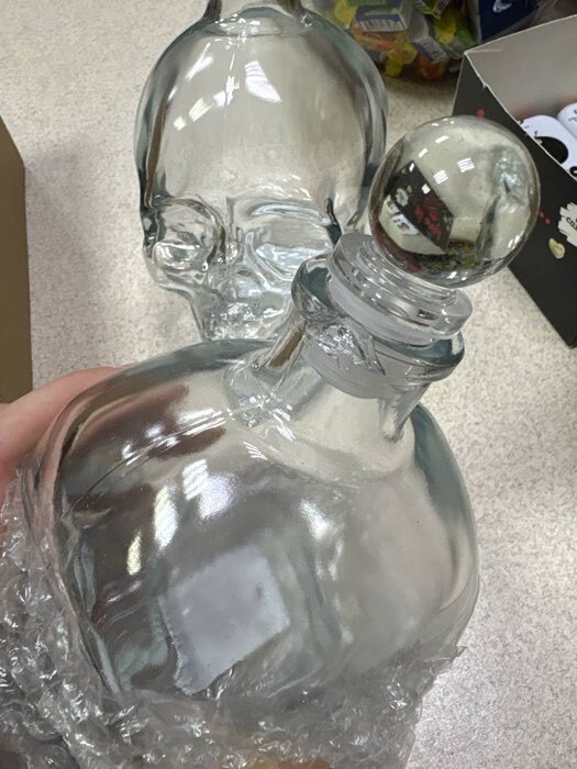 Фотография покупателя товара Штоф «Череп. Хэллоуин», 400 мл, стекло, прозрачный - Фото 10