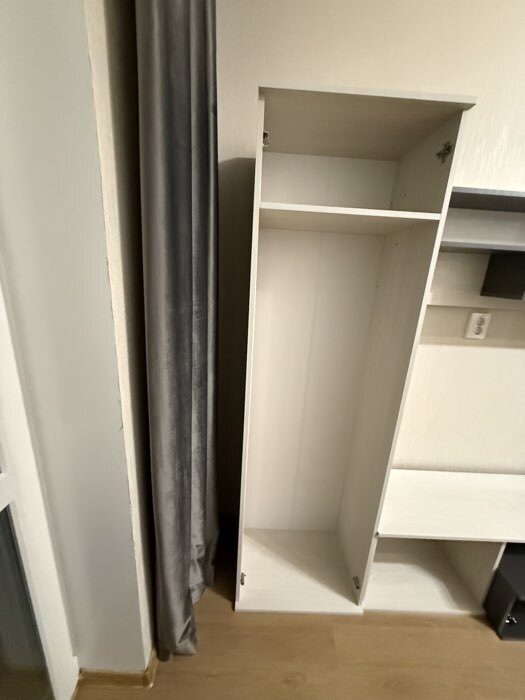 Фотография покупателя товара Стенка в гостиную «Юна», с шкафами, с полками, 2200×480×1870 мм, цвет анкор светлый/графит - Фото 9