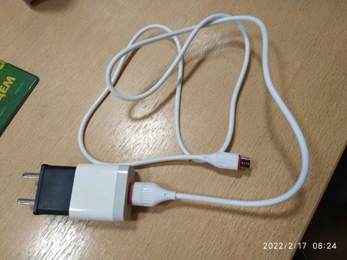 Фотография покупателя товара Кабель Borofone BX17, micro USB - USB, 2,4 А, 1 м, белый