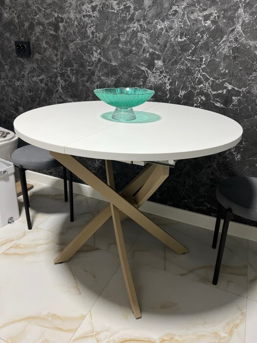 Фотография покупателя товара Ваза для фруктов Magistro «Фейерверк», 3.8 л, 33×13.5 см, стекло, изумрудная - Фото 2