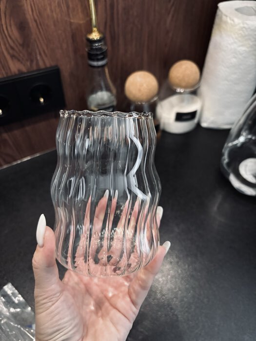 Фотография покупателя товара Стаканы Magistro «Леон», 500 мл, 9×12 см, набор 2 шт., стекло, прозрачные - Фото 2