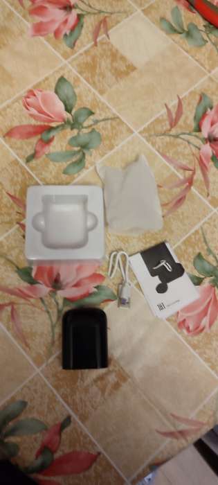 Фотография покупателя товара Наушники беспроводные Luazon i7-mini, TWS, вкладыши, Bluetooth 5.0, 40/350 мАч, чёрные глянцевые - Фото 1