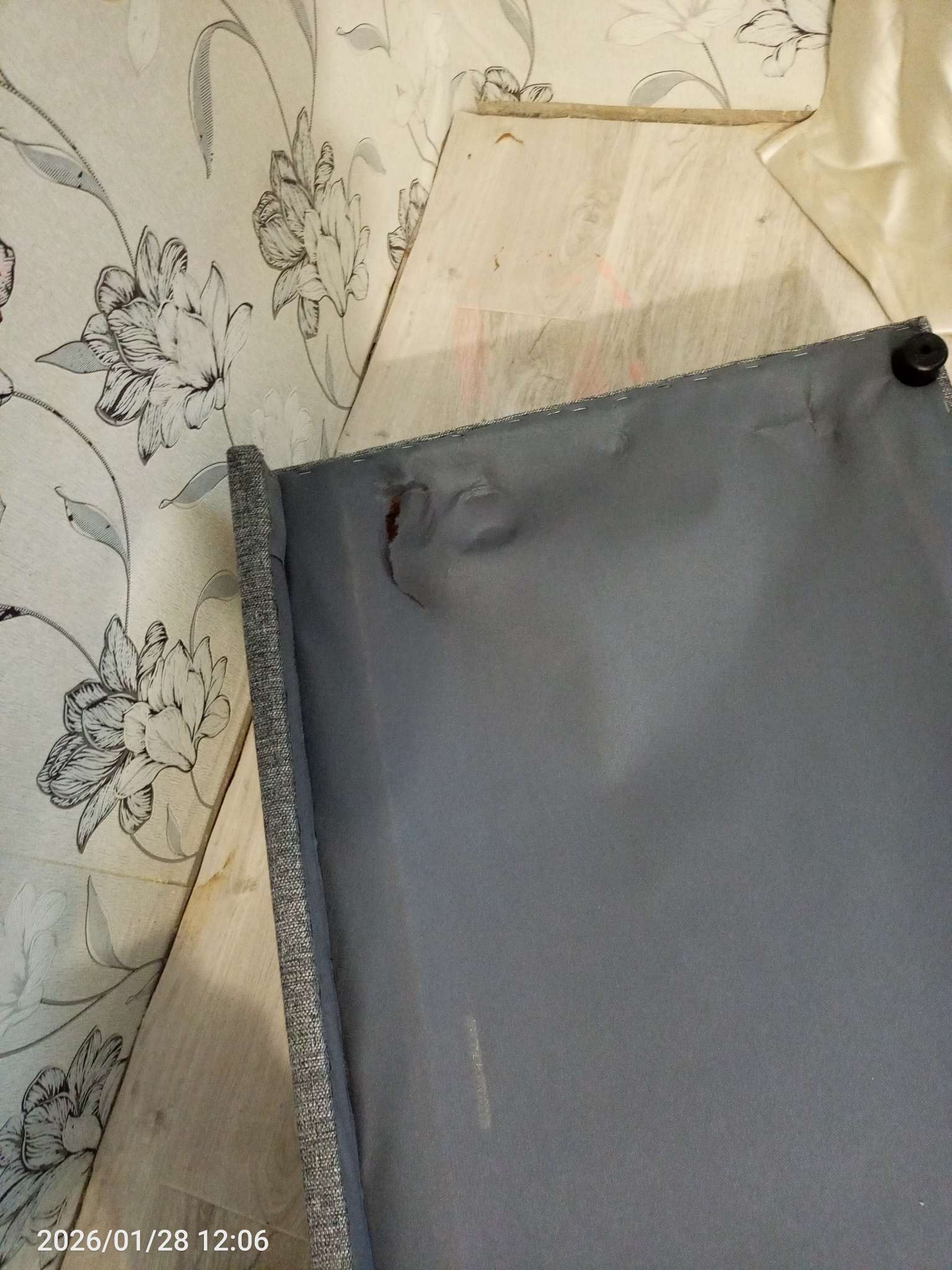 Фотография покупателя товара Диван прямой NEXT, c подлокотниками, спальное место 1200×1950 мм, обивка рогожка, цвет melange - Фото 1