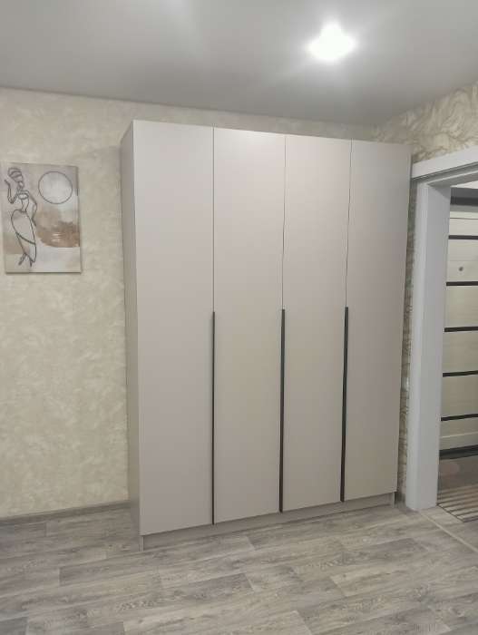 Фотография покупателя товара Шкаф двухстворчатый «Бруно», 800×505×2216 мм, цвет белый - Фото 1