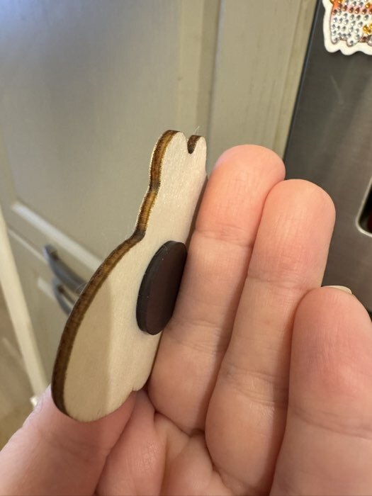 Фотография покупателя товара Алмазная мозаика на деревянном магните для детей «Милые зверюшки», набор для творчества - Фото 2