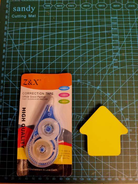 Фотография покупателя товара Блок с липким краем «Фигурки», 100 листов, флуоресцентные, МИКС - Фото 1