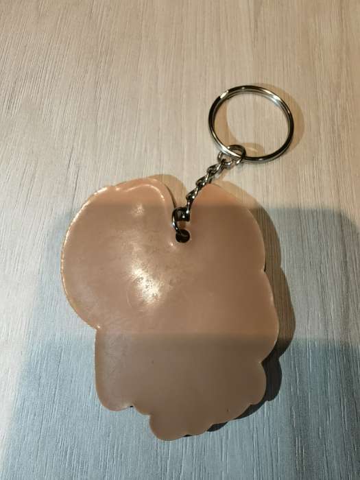 Фотография покупателя товара Брелок для ключей, резиновый, аниме «Лисенок Чиби», 6.1×5.3 см - Фото 2