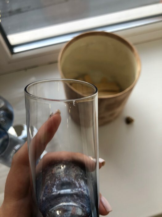 Фотография покупателя товара Бокал для шампанского Magistro «Мерцание», 190 мл, 7×24.5 см, стекло, розовый - Фото 2