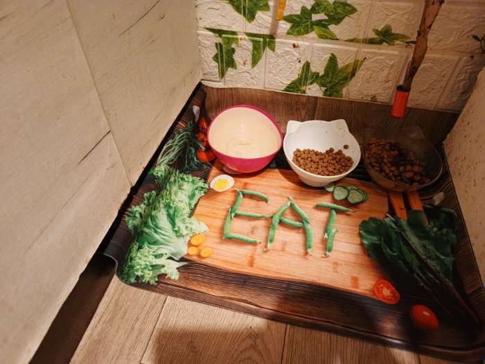 Фотография покупателя товара Коврик для кухни Этель «EAT», 38×58 см - Фото 2