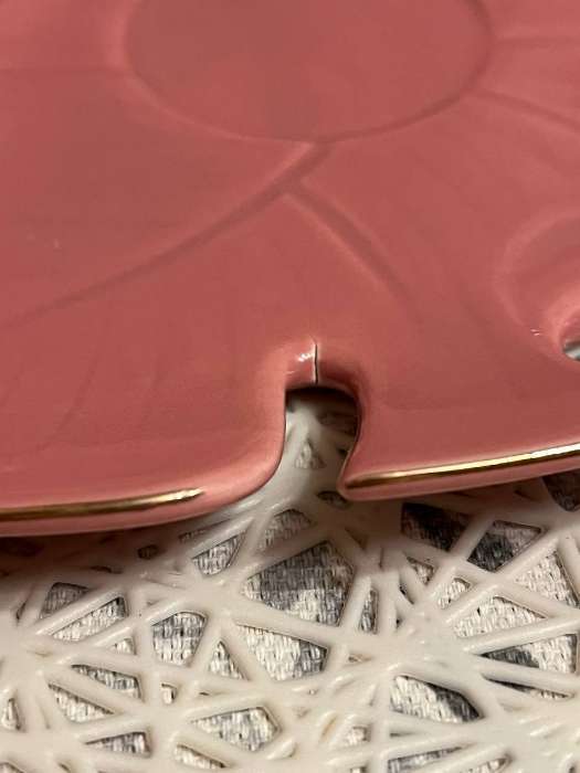 Фотография покупателя товара Чайная пара керамическая «Розовая монстера»: кружка 100 мл, блюдце 15×14 см - Фото 12