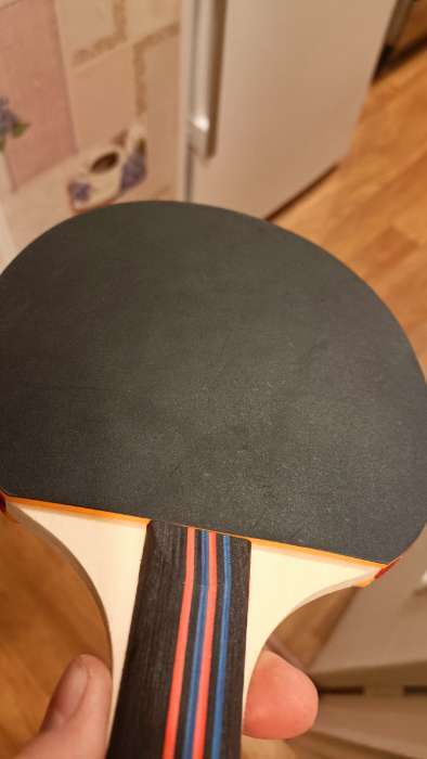 Фотография покупателя товара Набор для настольного тенниса BOSHIKA Premier: 2 ракетки, 3 мяча, 3 звезды, в чехле - Фото 2