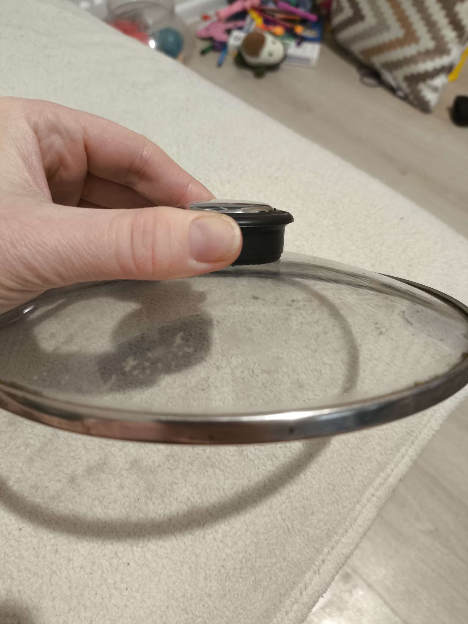 Фотография покупателя товара Ручка для крышки на посуду «Универсал», d=5 см - Фото 7