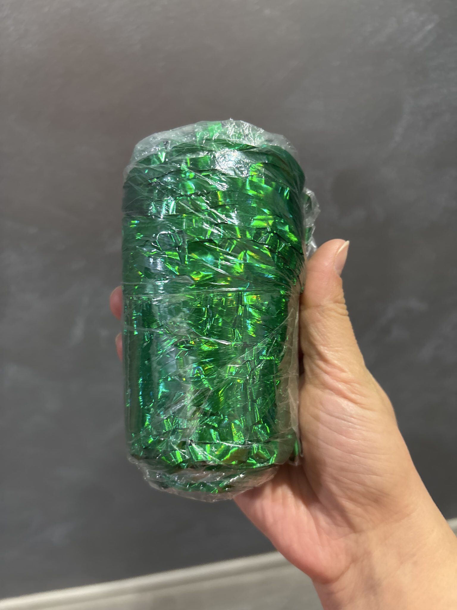 Фотография покупателя товара Дождик новогодний «Зимнее волшебство. Волна блеск», L - 150 см, МИКС - Фото 3