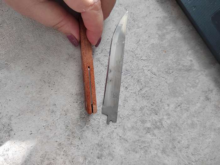 Фотография покупателя товара Нож кухонный «Эльбрус», гладкое лезвие 11,5 см - Фото 1