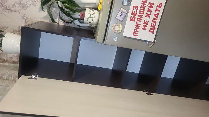 Фотография покупателя товара Шкаф – пенал «Соло», 400×490×2200 мм, цвет венге/лоредо - Фото 1