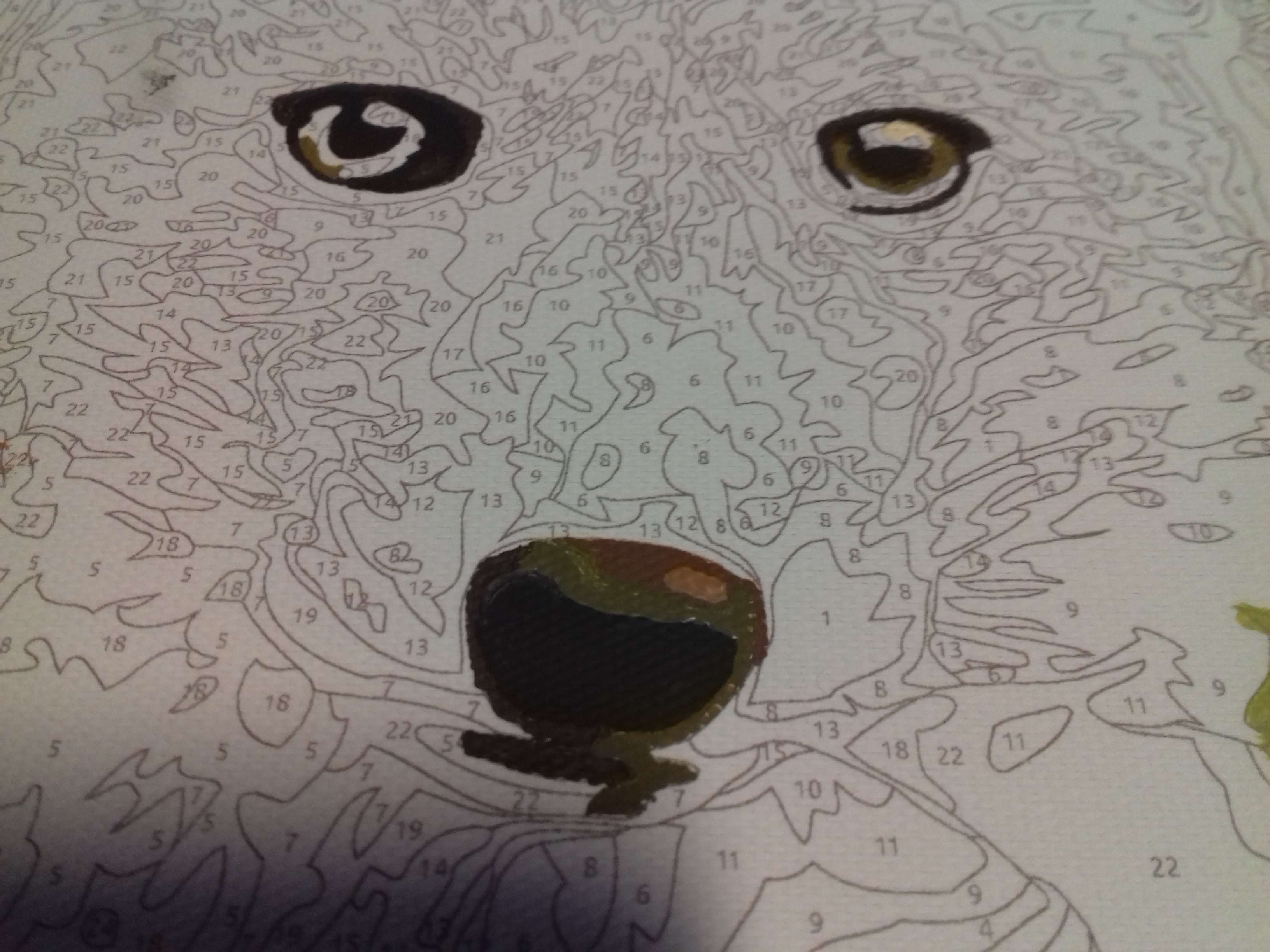 Фотография покупателя товара Картина по номерам «Хитрый лис» 40х50 см - Фото 2