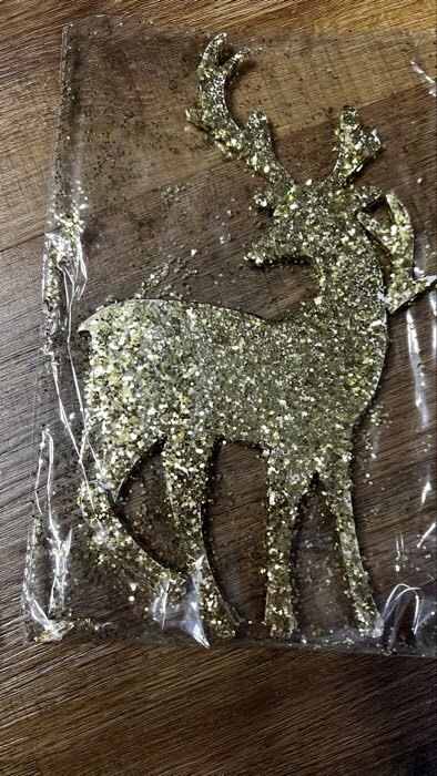 Фотография покупателя товара Декор новогодний «Яркий олень» золотой, 6×14×24 см - Фото 22