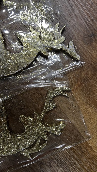 Фотография покупателя товара Декор новогодний «Яркий олень» золотой, 6×14×24 см - Фото 23