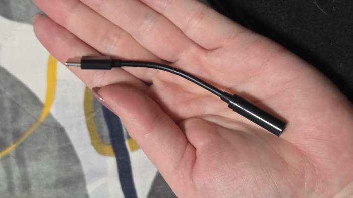 Фотография покупателя товара Переходник Luazon, с Type-C на Jack 3.5, чёрный - Фото 6