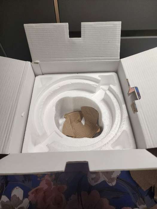 Фотография покупателя товара Сервиз столовый «Дымка», 6 предметов: 2 бульонницы 450 мл, 2 тарелки 500 мл, 2 тарелки d=23 см, жёлтый - Фото 1