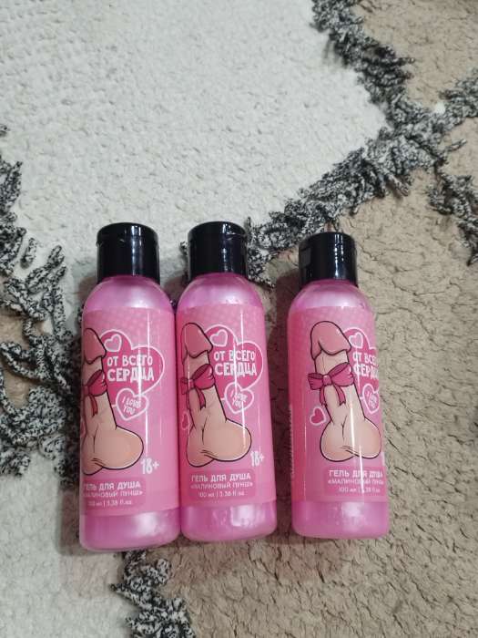 Фотография покупателя товара Гель для душа «Ради тебя я встаю по утрам», 100 мл, аромат сладкой ванили, 18+, Чистое счастье - Фото 3