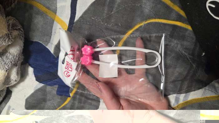 Фотография покупателя товара Массажёр для лица и шеи «Трезубец», 3 ролика, 23×5×2.5 см, белый, розовый - Фото 14