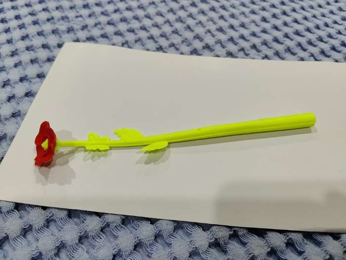 Фотография покупателя товара Ручка-прикол Calligrata «Цветы Маки», гелевая, МИКС - Фото 17