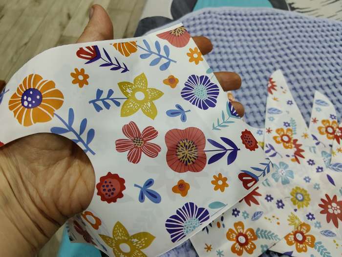 Фотография покупателя товара Пакет полиэтиленовый подарочный с ушками «Мишка на луне», 13×23 см - Фото 3