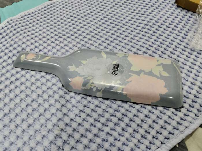 Фотография покупателя товара Тарелка в форме бутылки «Любовь», 11.3×34.5 см - Фото 5