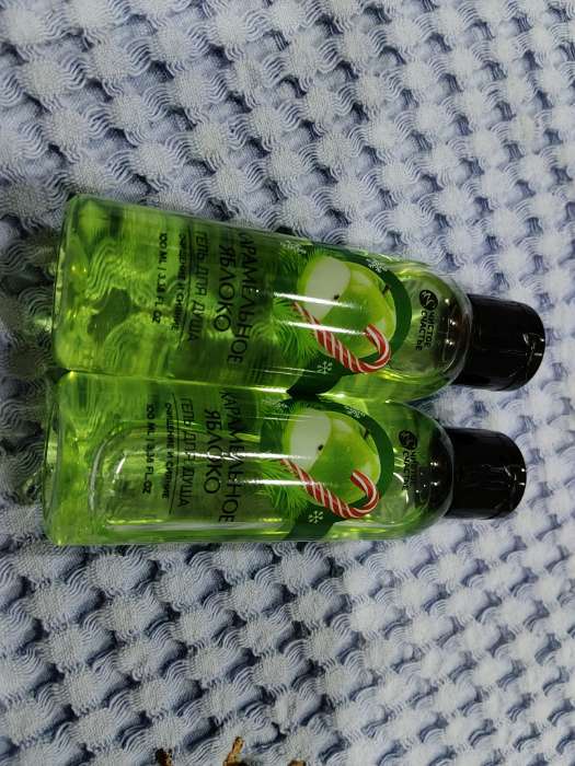 Фотография покупателя товара Гель для душа, 100 мл, аромат пряного глинтвейна, Чистое счастье - Фото 3