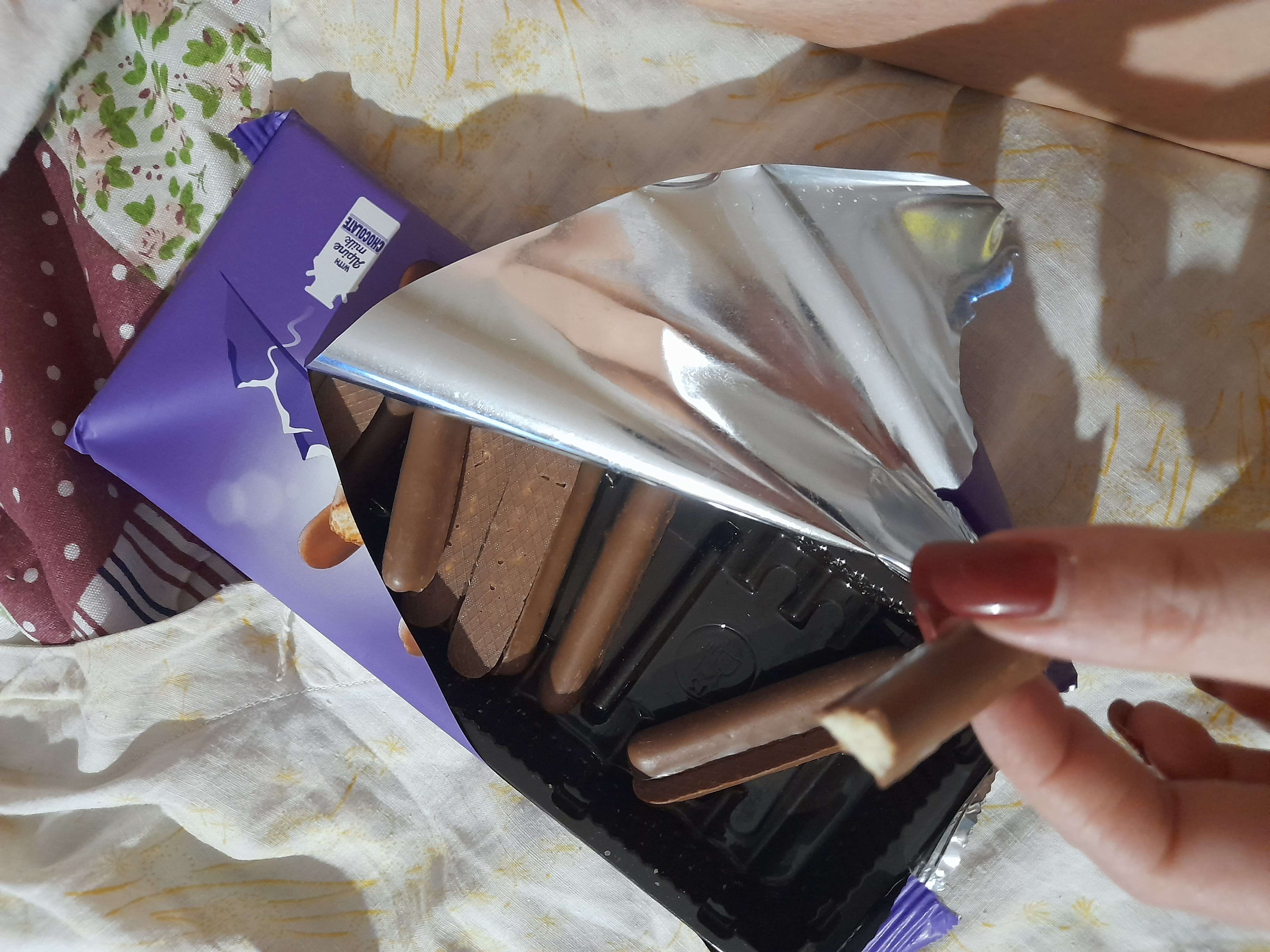Фотография покупателя товара Шоколадные палочки Milka Choco Sticks, 112 г