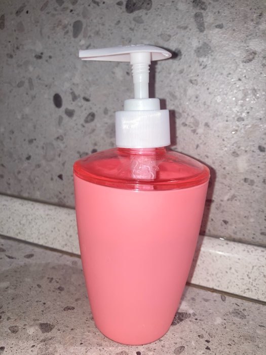 Фотография покупателя товара Дозатор для жидкого мыла «Весна», 400 мл, цвет МИКС - Фото 2