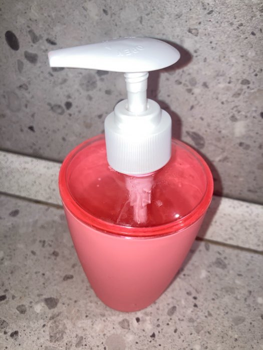 Фотография покупателя товара Дозатор для жидкого мыла «Весна», 400 мл, цвет МИКС - Фото 1