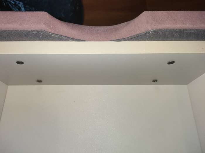 Фотография покупателя товара Тумба прикроватная «Монмар», 500×350×420 мм, цвет серый - Фото 6