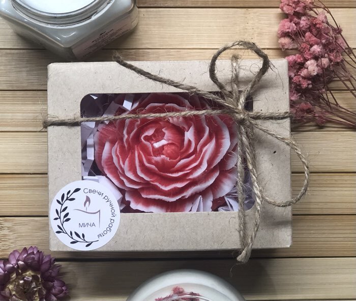 Фотография покупателя товара Стеарин для свечей с красителем «Розовая фуксия» 5 г - Фото 3