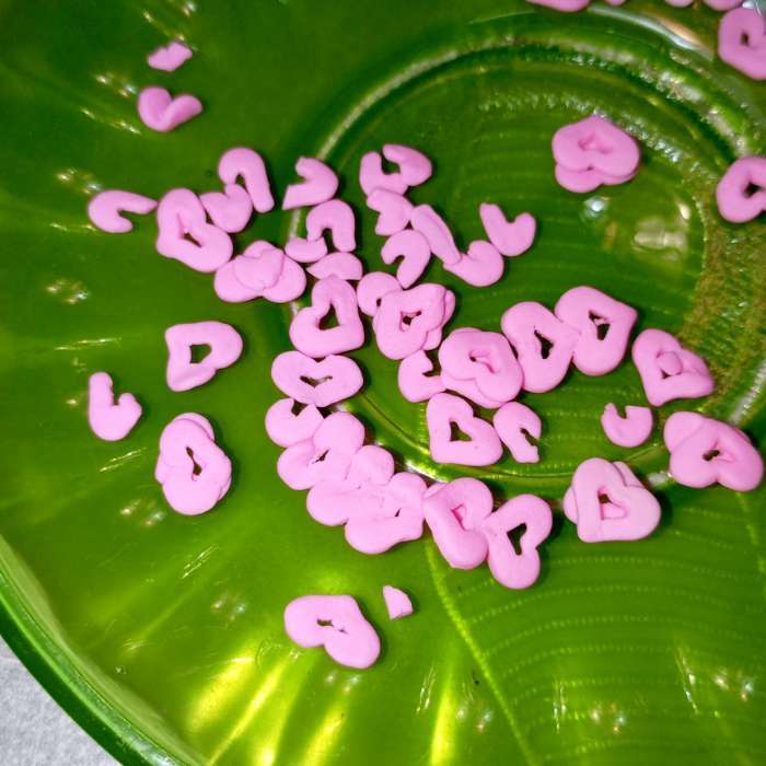 Фотография покупателя товара Кондитерская посыпка «Сердце» розовая, 50 г - Фото 27