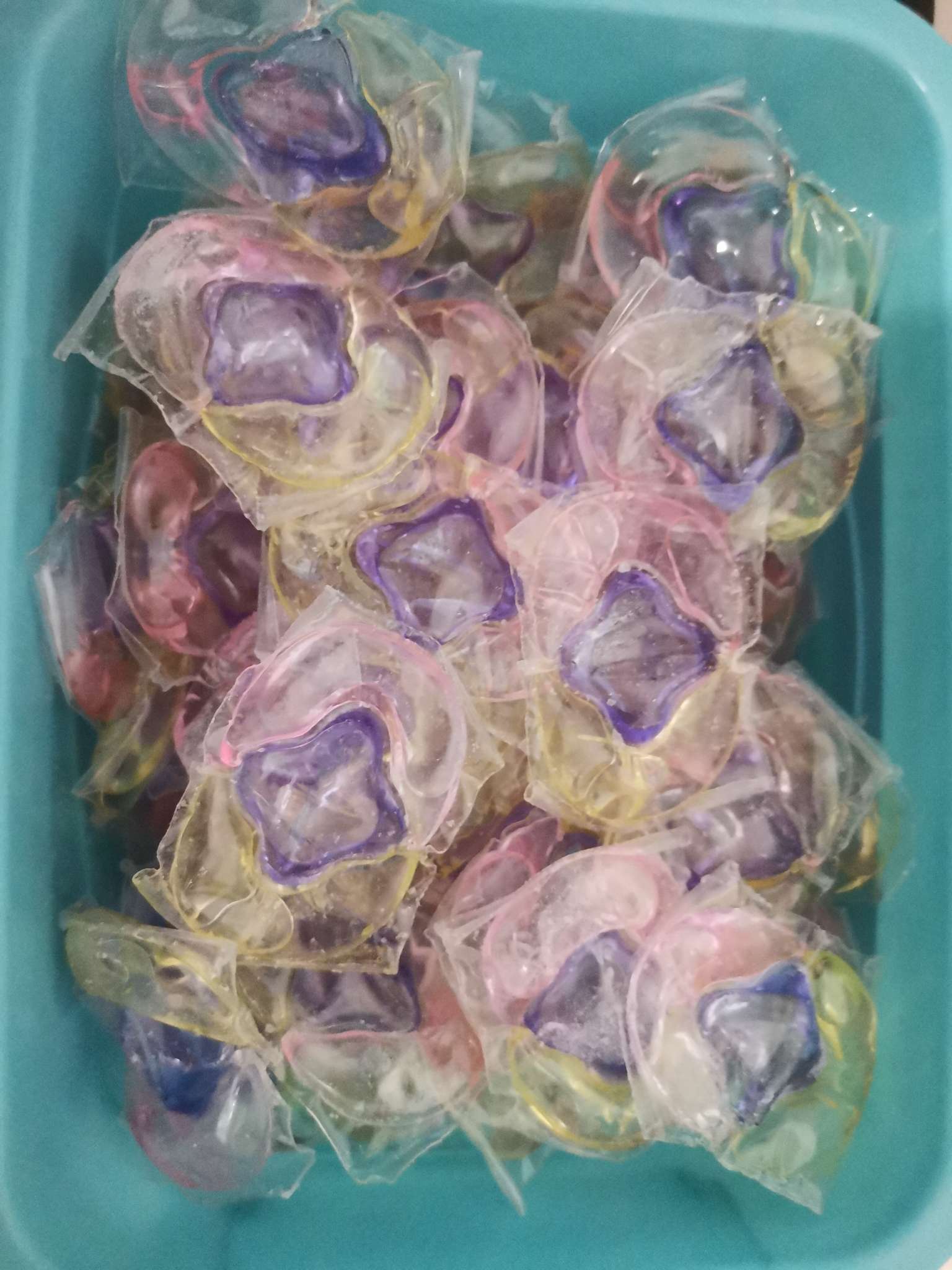 Фотография покупателя товара Капсулы для стирки 3 в 1 «Мой Выбор», лаванда, 30 шт. по 8 г, дой-пак - Фото 2