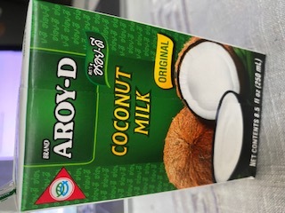 Фотография покупателя товара Кокосовое молоко AROY-D, растительные жиры 17-19%, Tetra Pak, 250 мл - Фото 3