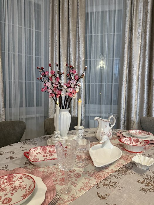 Фотография покупателя товара Цветы искусственные «Ветка сакуры», 3×60 см, розовые - Фото 9