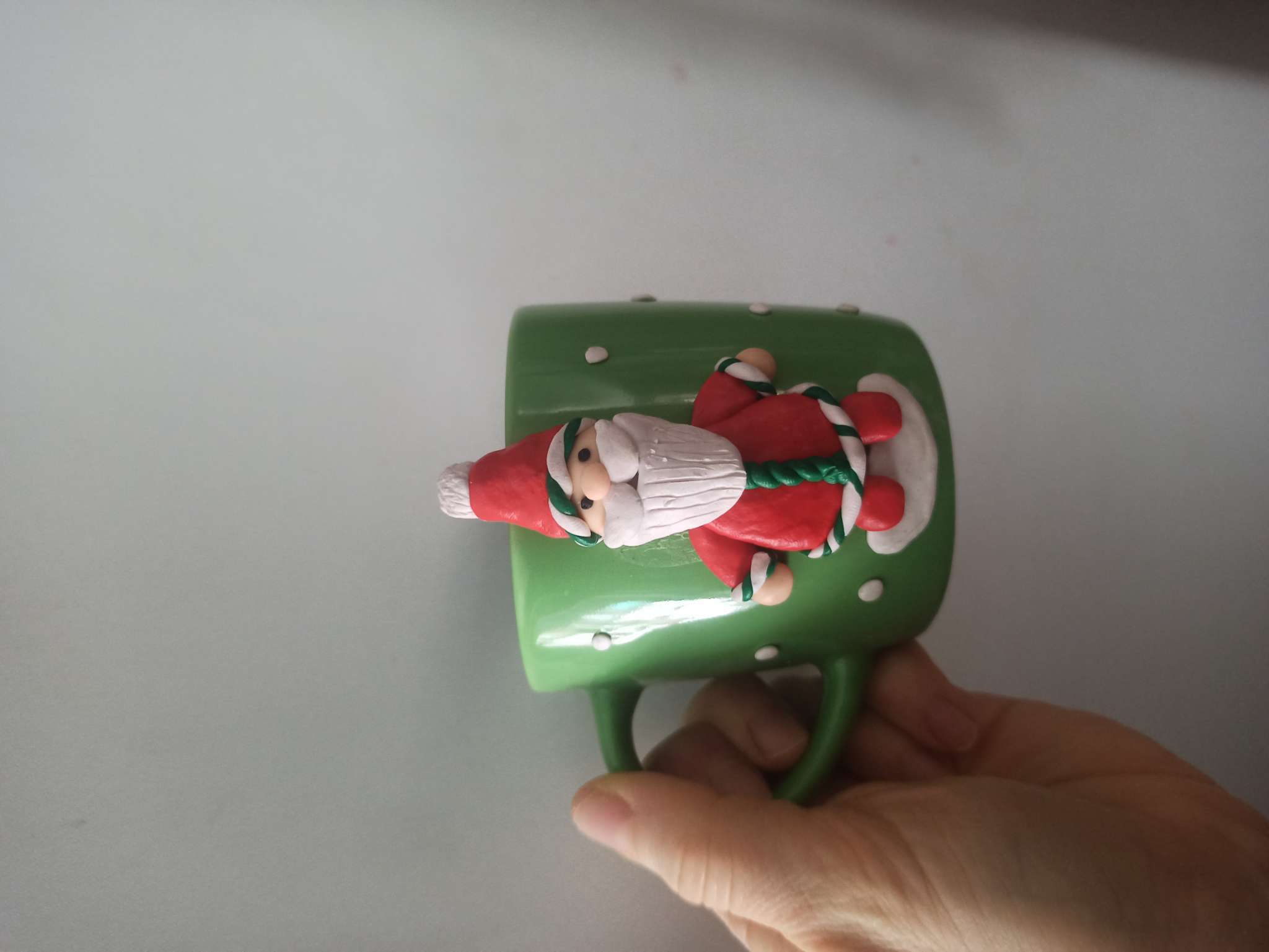 Фотография покупателя товара УЦЕНКА Набор для декора кружки полимерной глиной «Лепка на кружке» - Фото 1