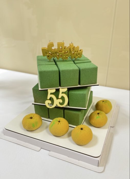 Фотография покупателя товара Свечи для торта на шпажках «С Днем рождения», 5.3 см - Фото 2