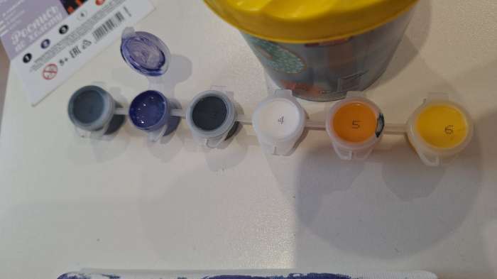 Фотография покупателя товара Картина по номерам для детей «Девочка с косичками», 21×15 см - Фото 4