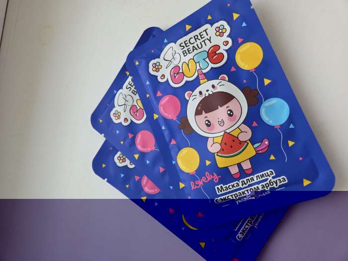 Фотография покупателя товара Маска тканевая увлажняющая для лица с экстрактом арбуза - Фото 1