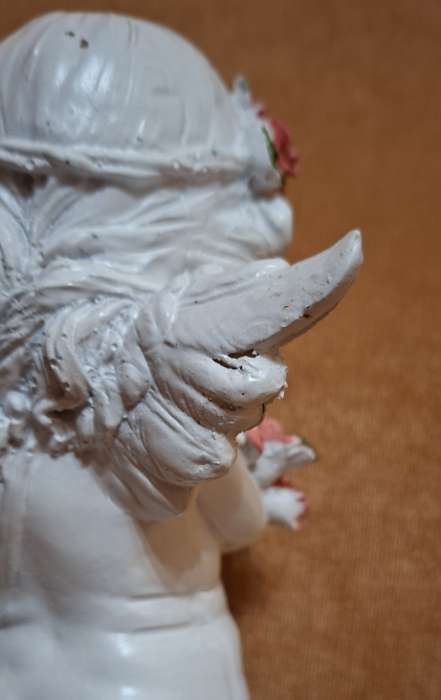 Фотография покупателя товара Фигура «Ангел с розами», 13×9×22 см - Фото 3