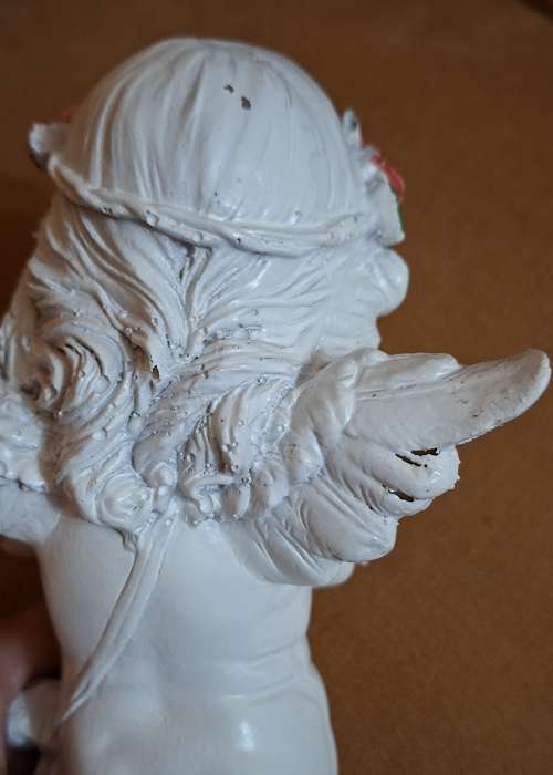 Фотография покупателя товара Фигура «Ангел с розами», 13×9×22 см - Фото 6