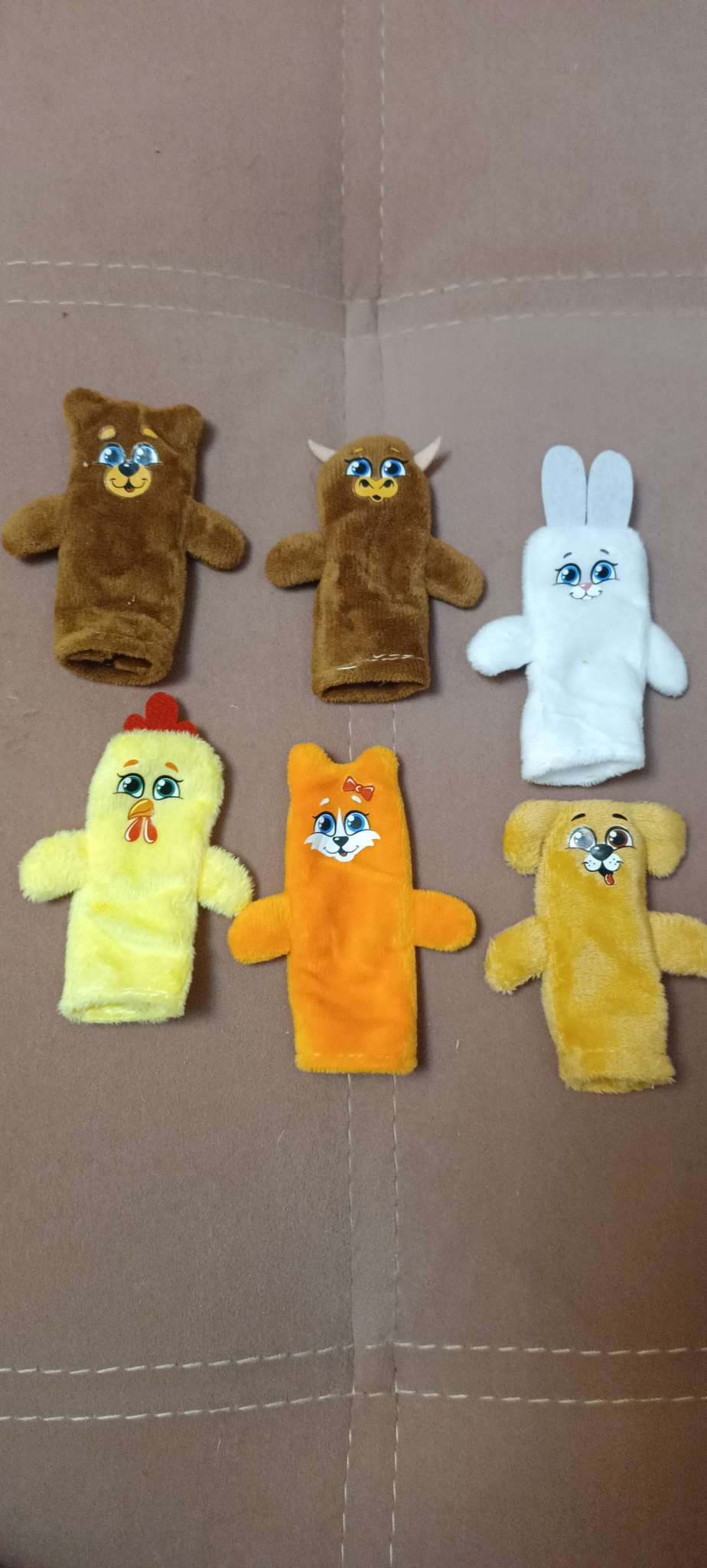 Фотография покупателя товара Кукольный театр «Теремок», набор 6 шт. - Фото 1