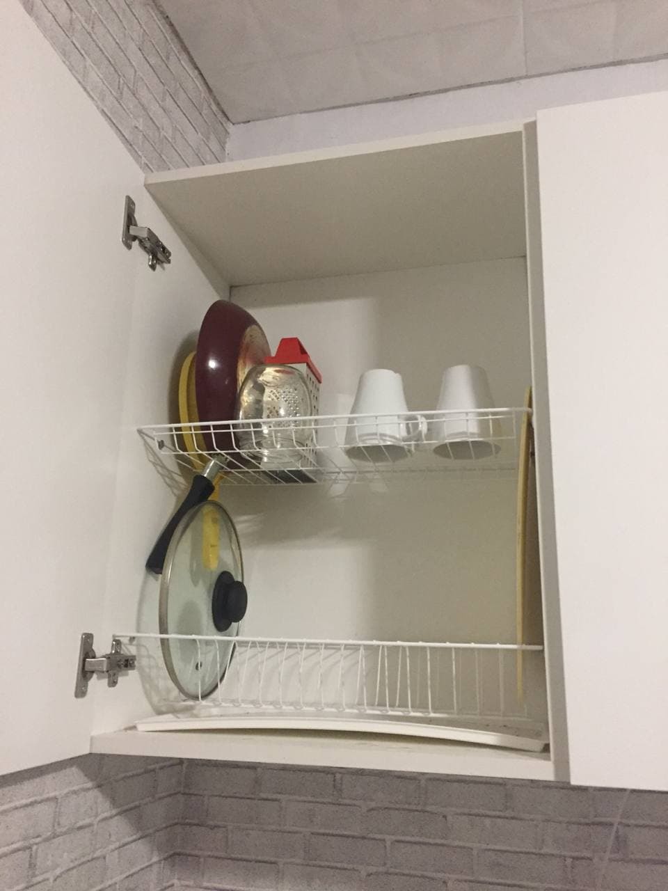 Фотография покупателя товара Комплект посудосушителей с поддоном для шкафа 80 см, 76,5×25,6 см, цвет белый - Фото 9