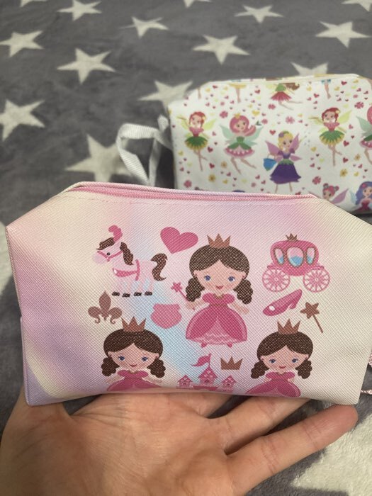 Фотография покупателя товара Косметичка - футляр женская с ручкой, объёмная, маленькая, для прокладок, лекарств, косметики, разноцветная - Фото 3