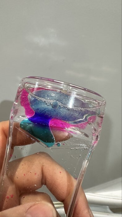 Фотография покупателя товара Часы гелевые «Ольян», антистресс, 14×5 см - Фото 3