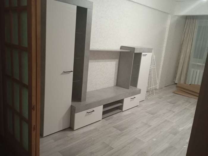 Фотография покупателя товара Стенка в гостиную «Дельта», 2648×456×1874 мм, цвет сонома/белый - Фото 7